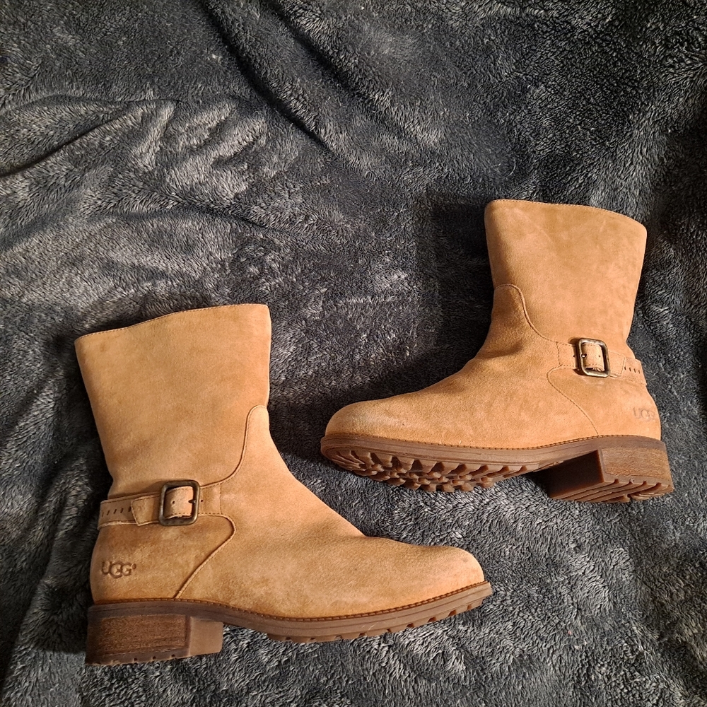 Ugg Keppler Suede women's zip-up boots